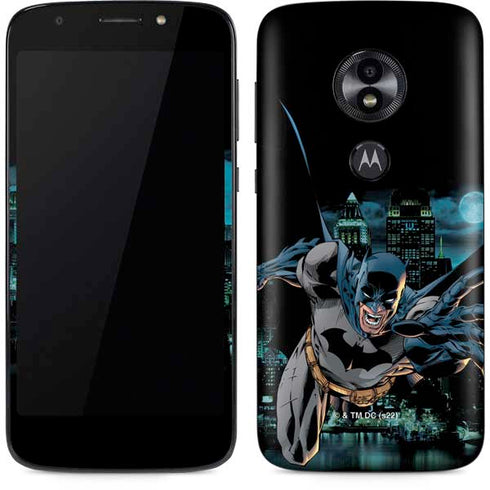 DC Comics Batman All Star Batman & Robin, The Boy Wonder Action Pose Art BY Jim Lee Moto E5 Play Skin